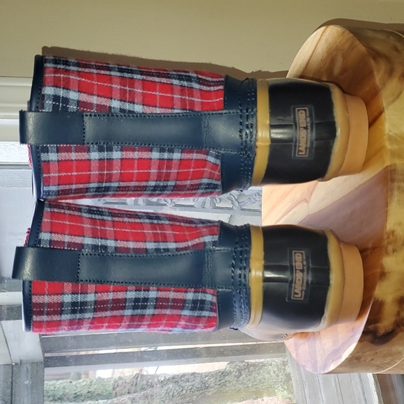 Lands End High Top Duck Boots 9 - Picture 5 of 11